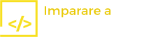 Imparare a Programmare